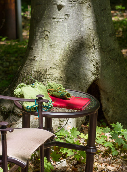 Knitter's Almanac, knitting camp