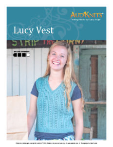 Lucy Vest Pattern Cover