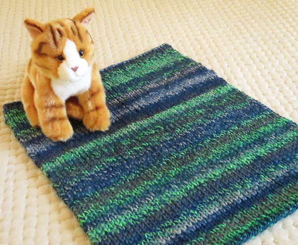 Another Gimme Shelter Cat Blanket AudKnits