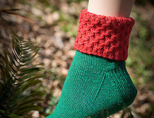 Christmas Smock Top Socks